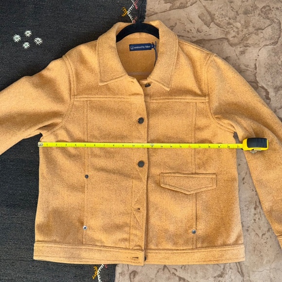 NWT United by Blue Recycled Trucker Jacket in Hazelnut, size M - Picture 9 of 10
